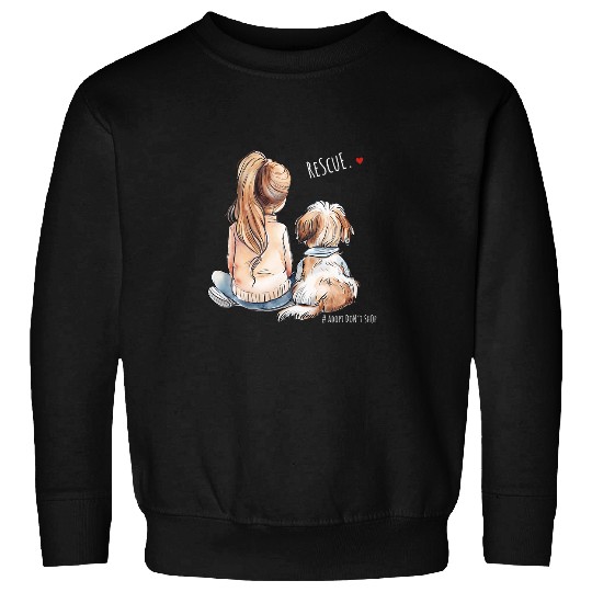 adopt dont shop shih tzu stuffed animal Shih Tzu Mom Dad Sweatshirts