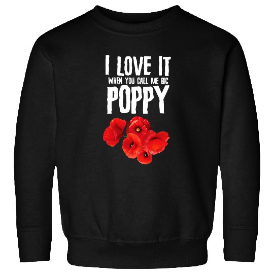 Big Poppy Flowers Floral Designer Gift 2Funny Florist Pun Sweatshirts