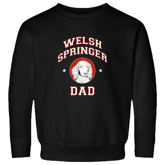 Welsh Springer Spaniel Dad Dog Father Sweatshirts