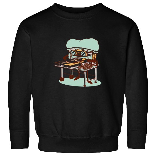 Cassette Tape Doctor Operating Surgery Funny Design Sweatshirts