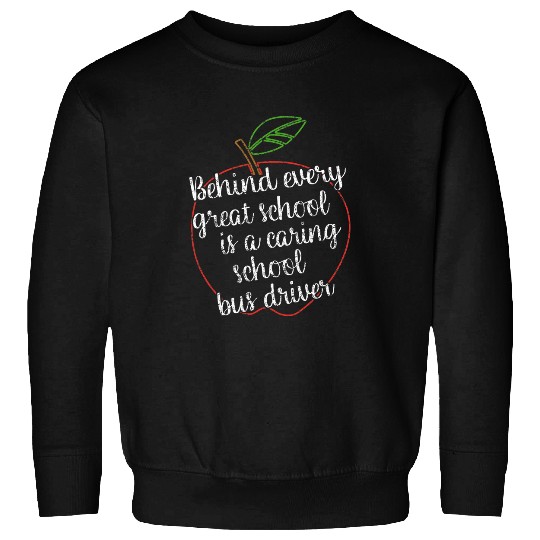 Caring School Bus Driver Sweatshirts