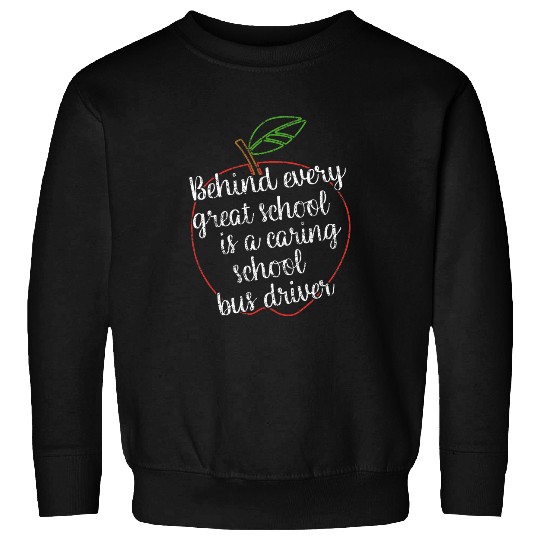 Caring School Bus Driver Sweatshirts