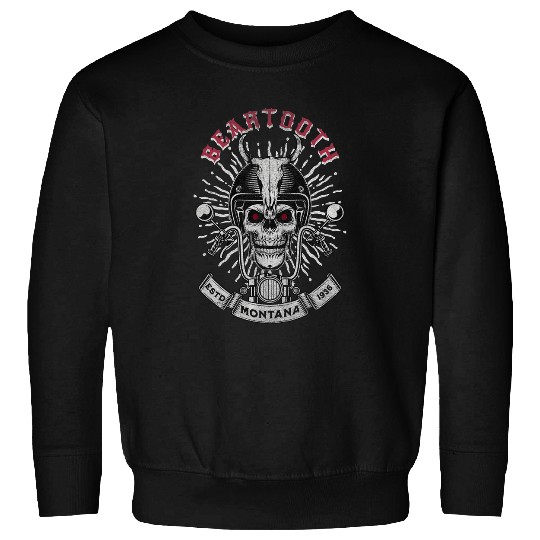 Beartooth Wyoming Motorcycle Biker Ride Trail Sweatshirts
