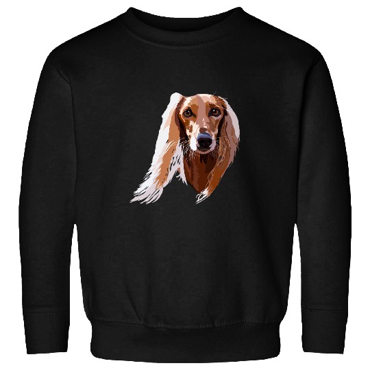 Elegant Afghan Hound Elegant and Independent Dog Sweatshirts