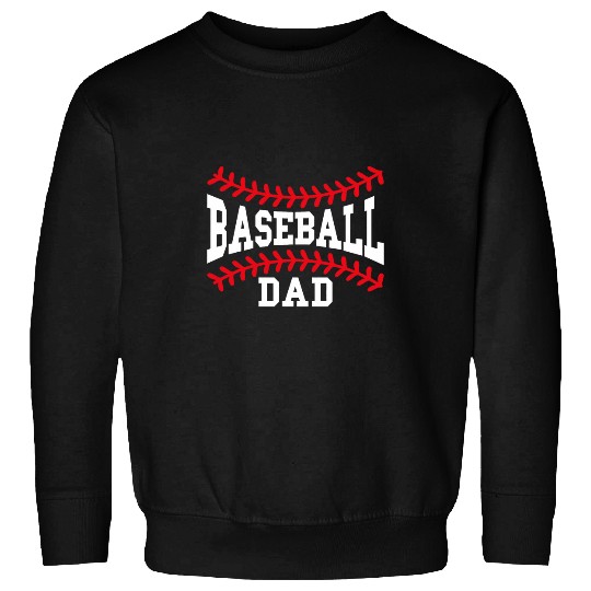 Baseball Dad Laces Little League Daddy Matching Fathers Day Sweatshirts