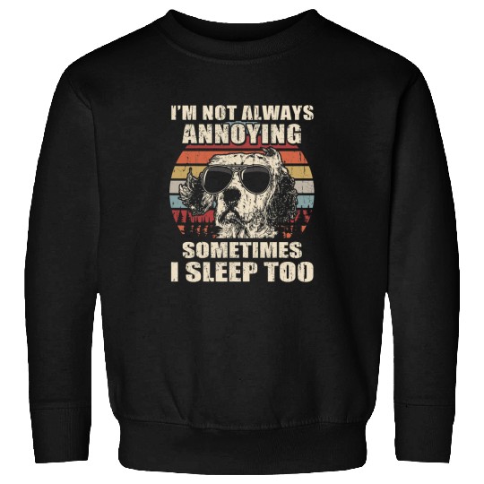 English Setter Dog Annoying vintages Retro Funny Sweatshirts