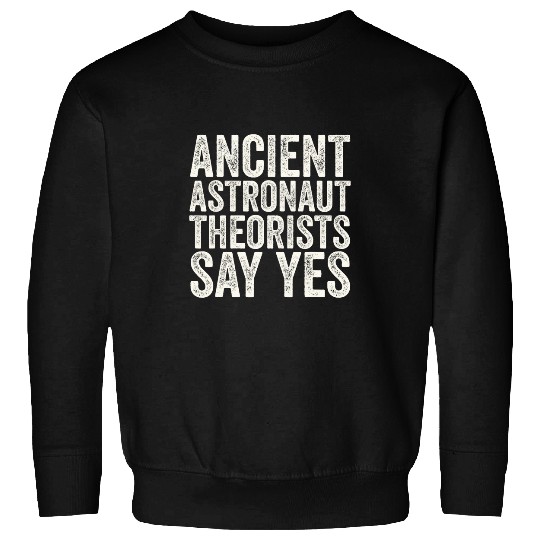 Ancient Astronaut Theorists Say Yes Alien Conspiracy Sweatshirts