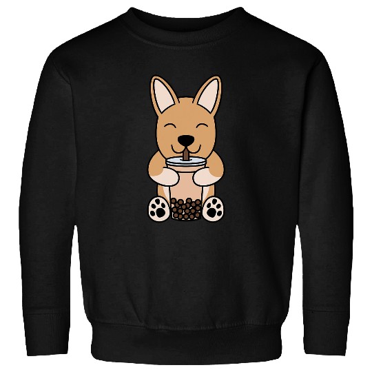 Boba Bubble Milk Tea Chihuahua Dog Sweatshirts