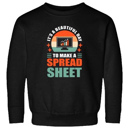 Accounting Using Excel Spreadsheet Crafter CPA Spreadsheet Sweatshirts