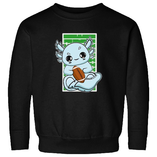 Axolotls Plays Fantasy Football For Coachs Center Guard Tackle Sweatshirts