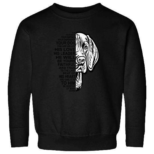 German Shorthaired Pointer DAD Mother Love Saying Sweatshirts