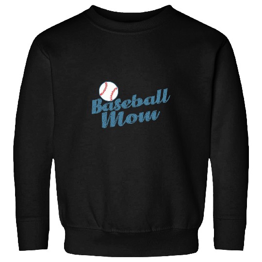 Baseball Mom Team Ball Sports Fan Sweatshirts