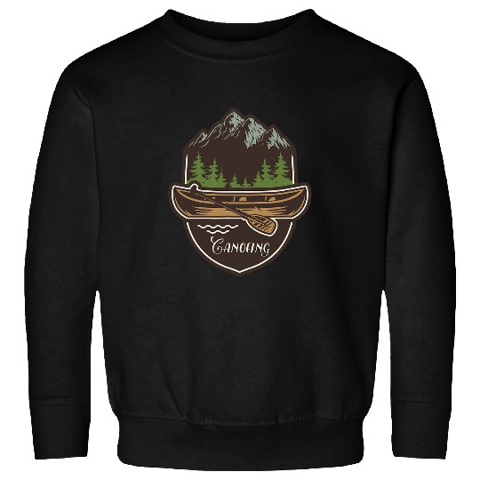 Hiking Hiker Canoeing Outdoors Wilderness Hike Sweatshirts