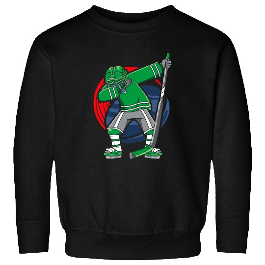 Funny Dabbings Ice Hockey Player Dab Coachs Fan Winter Sport Sweatshirts