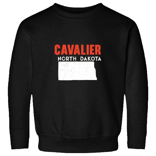 Cavalier North Dakota USA State America Travel 1 Sweatshirts