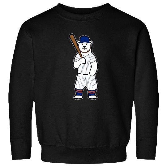 Baseball Polar Bear Pete Sweatshirts