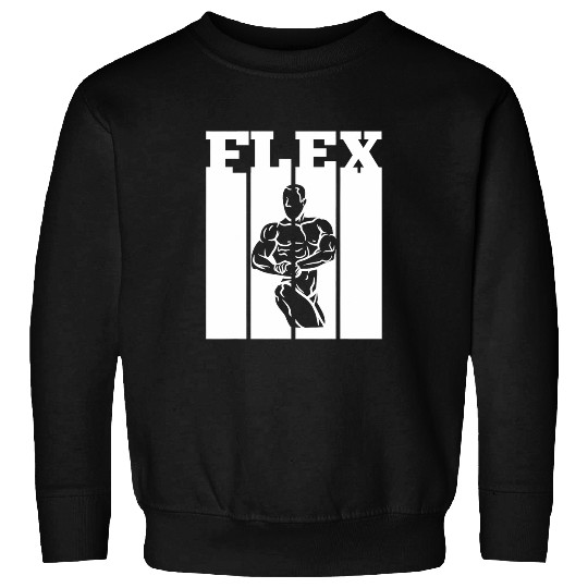 Gym Flex Workout Muscle Weightlifting Sweatshirts