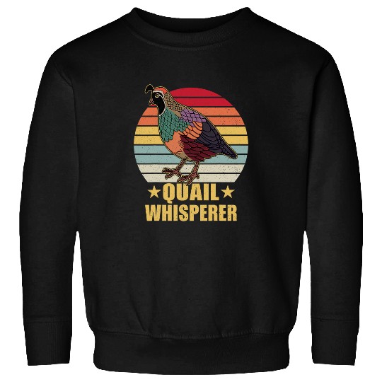 Quail bird species ornamental quail farmer 28 Sweatshirts