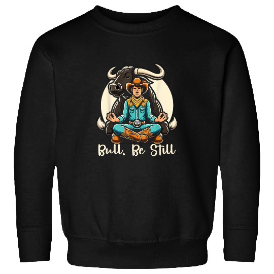 Cowboy Rodeo Bull Riding Livestock Show Farmer Cattle 216 Sweatshirts