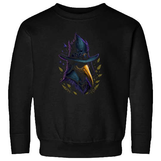 Gaming Plague Doctor Medieval s and Steampunk Sweatshirts