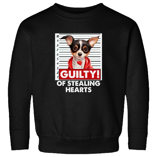 Funny Rat Terrier Dog Breed Valentines Day Puppy Love Pet Sweatshirts