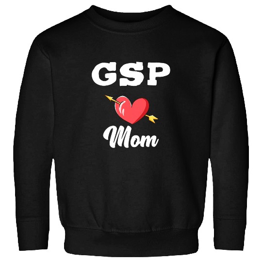 German Shorthaired Pointer Mom Cute GSP Mom Sweatshirts
