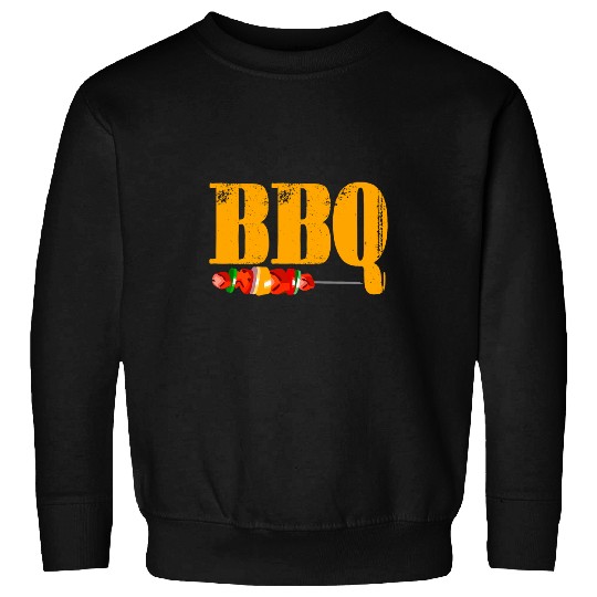 Charcoal Chef Meat Sauce Pork Grill Skewers BBQ Barbecue Sweatshirts