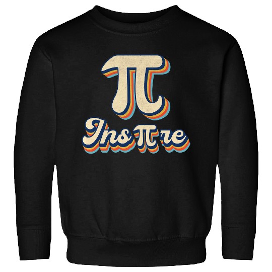 Inspire Pi Spiral Novelty Math Geek 3 14 Pi Day Vintage Sweatshirts