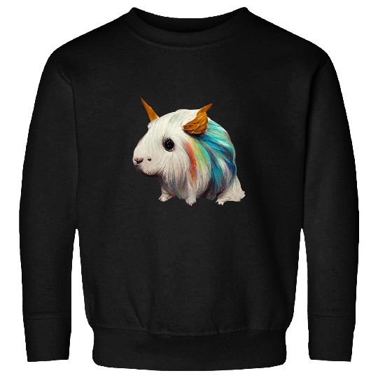 With Fur Of Guinea Pig Unrealistic Animal Fantasy Sweatshirts
