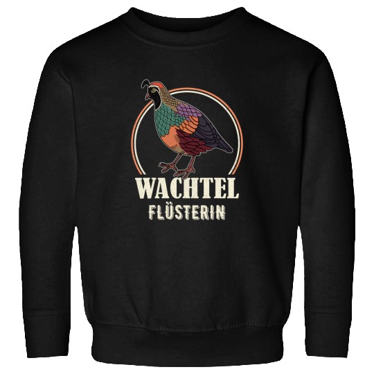 Quail bird species ornamental quail farmer 24 Sweatshirts