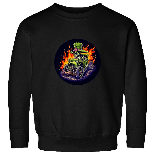 Carss Culture s Art Lowrider Car Retro Rat Rod T Sweatshirts