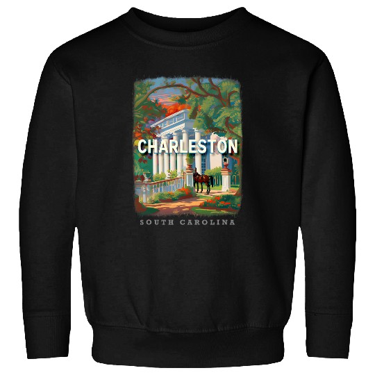 Charleston South Carolina SC Historic Charm SD941 Sweatshirts