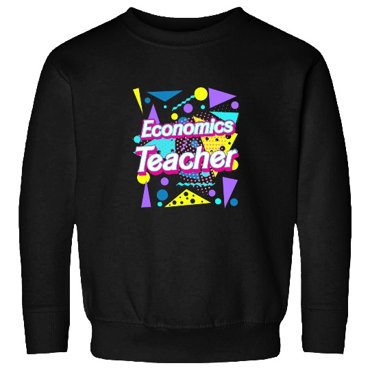 Economics Teacher Retro vintages Happy First Day Of School Sweatshirts