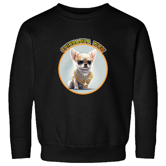 CHIHUAHUA WoW Pet Design Bling Dogs Sweatshirts
