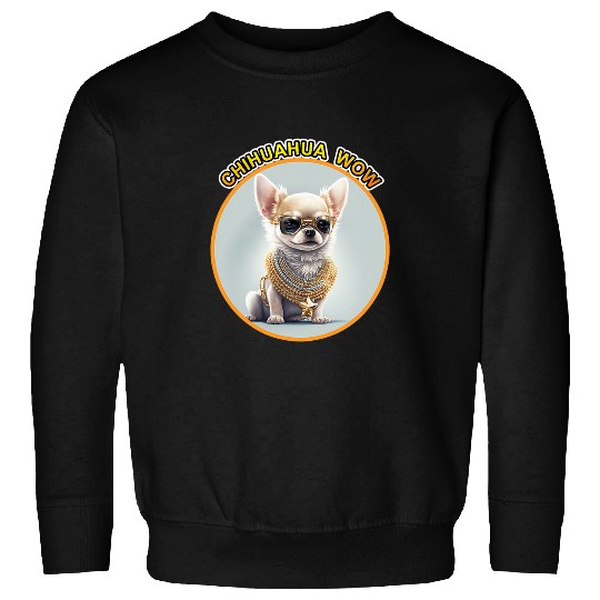 CHIHUAHUA WoW Pet Design Bling Dogs Sweatshirts