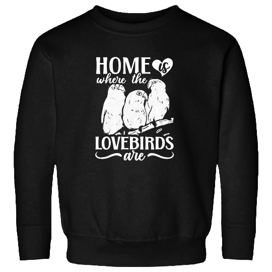 Lovebird Peach Faced Parrot Pet African Fischer Bird 210 Sweatshirts