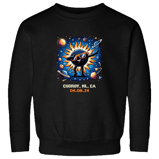 Dabbings Total Solar Eclipse Codroy Newfoundland Canada Sweatshirts