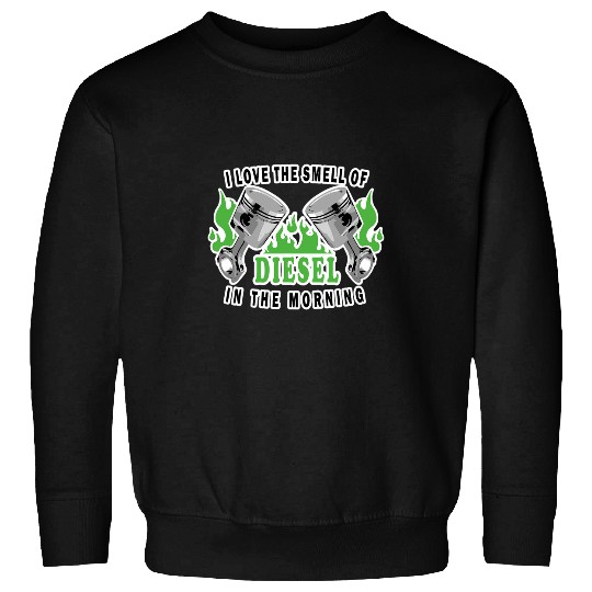 I Love The Smell Of Diesel Mechanic Handyman Automotive Sweatshirts