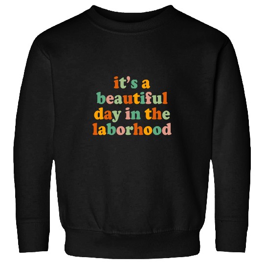 Groovy Labor And Delivery Nurses LD nurses Valentines Women Sweatshirts
