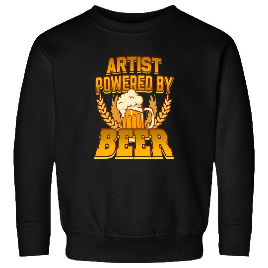 Artist Powered By Beer Sweatshirts