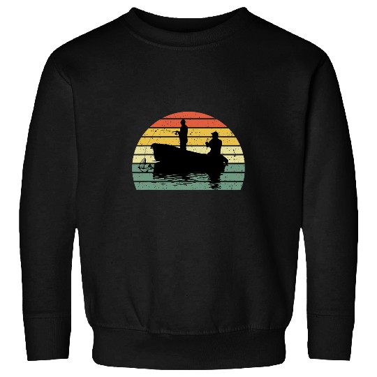 Father And Son Matching Fishing Partners Outdoor Camping Sweatshirts
