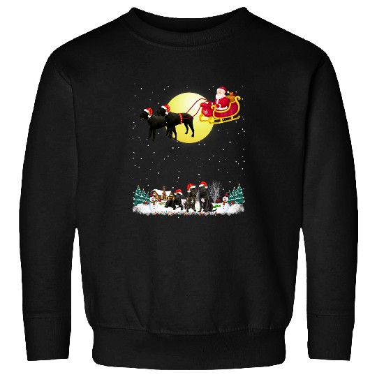 Cane Corso Dog Reindeer Dog Lights Christmas Lover Tee Sweatshirts