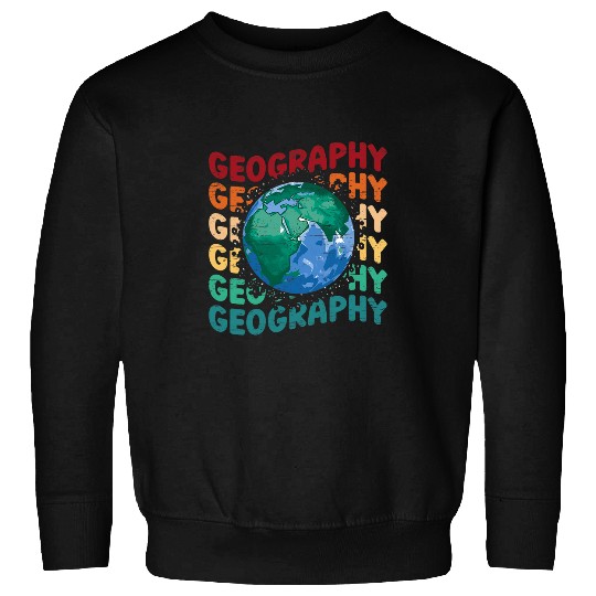 Geography Earth Science Students Geology Study Sweatshirts