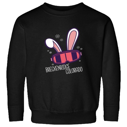 Skiing Ski Breckenridge Colorado Snow Winter Vacation Ski resort Sweatshirts