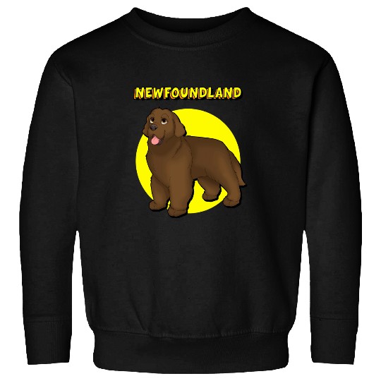 Cute Brown Newfoundland Sweatshirts