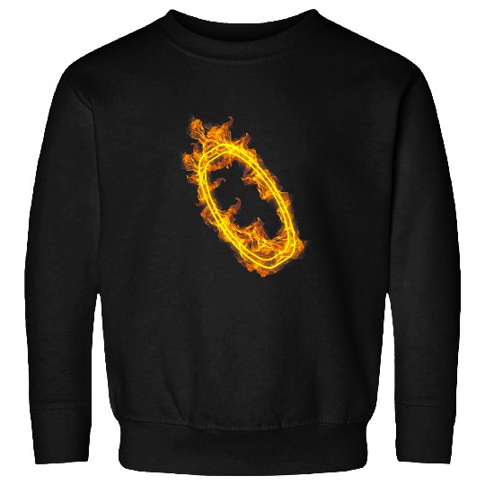 Surf Life Fires Skimboard Surfboard Flames Surfing Surfer Sweatshirts