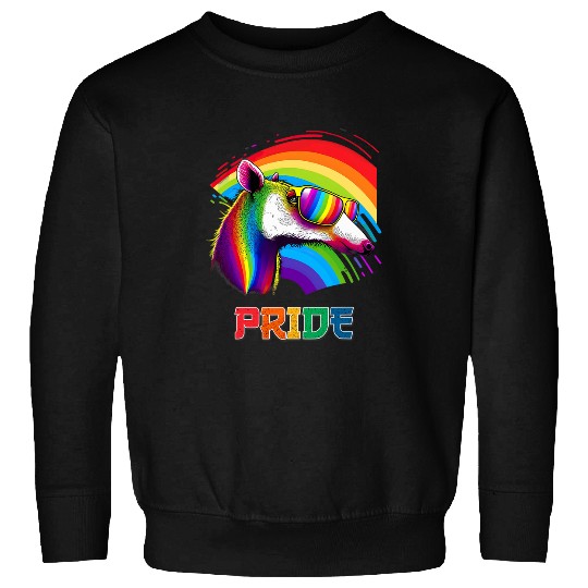 Lacrosse Gift LGBT Lesbian Gay Pride Anteater Sweatshirts