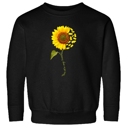 Pig Sunflower Sweatshirts