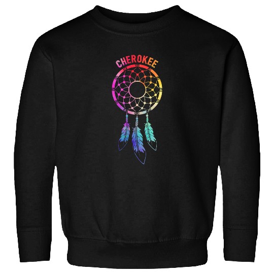 Cherokee Tribe Dreamcatcher Indigenous Native American Style 1 Sweatshirts