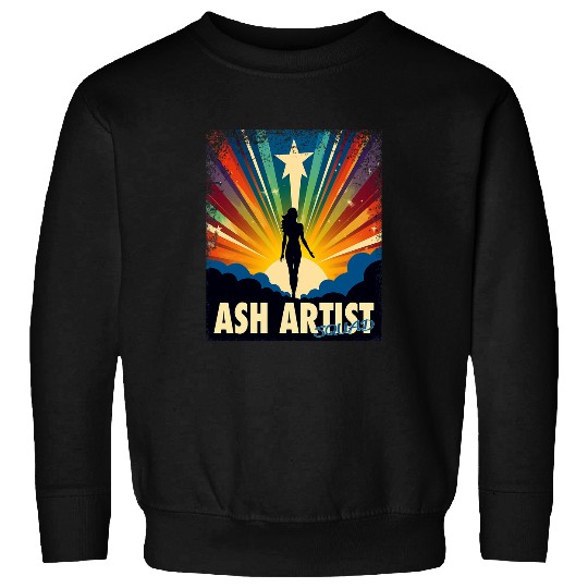 Ash Artist Funny Female Hero Job Women Sweatshirts